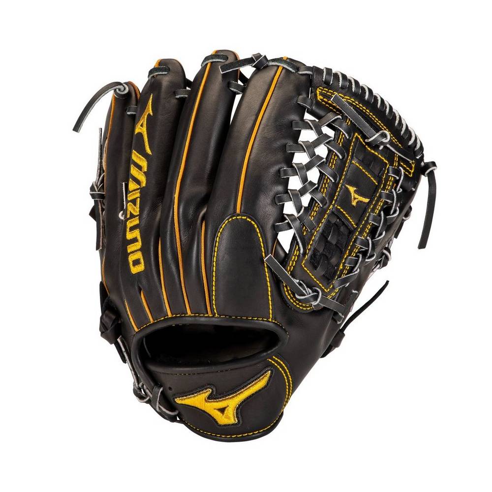 Guanti Mizuno Baseball Pro Pitcher’s 12" - Deep Pocket Uomo - Nere - 43608-NEUV